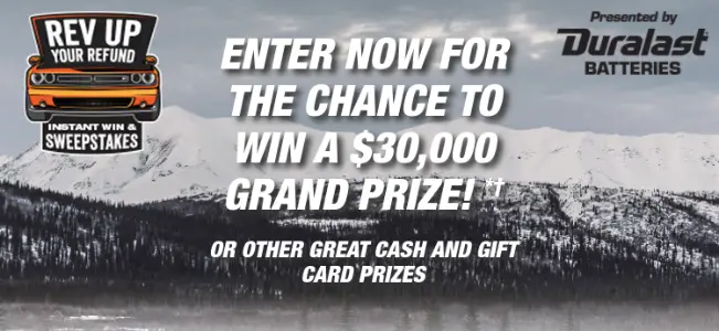 Win $30K in Cash From Auto Zone