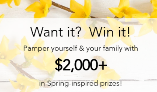 Win $2K Pamper Yourself Gifts