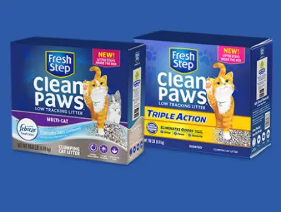 Win A Lifetime of Clean Paws Cat Liter