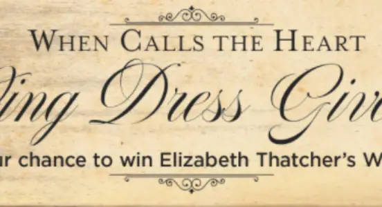 Win Elizabeth Thatcher's Wedding Dress