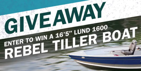 Win A 16’5″ Lund 1600 Rebel Tiller Boat