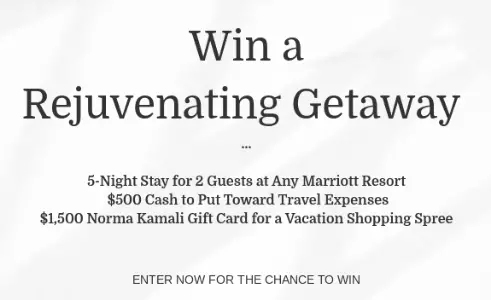 Win a Rejuvenating Getaway