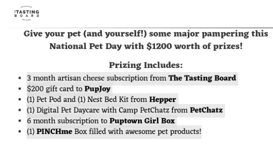 Win $1,200 Worth Of Pampering For You & Your Pet
