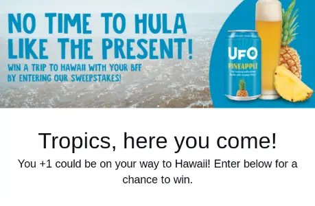 Win 3-Night Trip to Hawaii