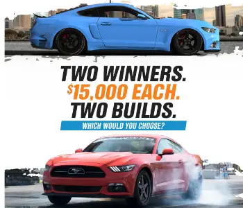 Win 1 of 2 $15K Mustangs