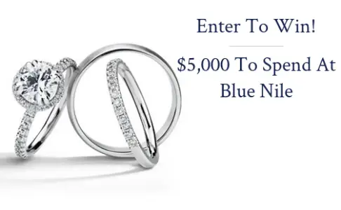 Win A $5K Blue Nile Shopping Spree
