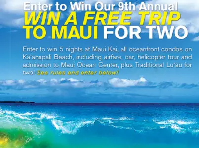 Win A Trip To Maui