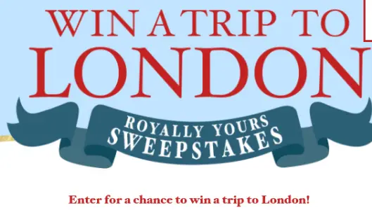Win A Trip to London, England
