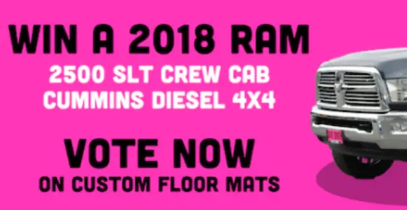 Win A 2018 Dodge Ram