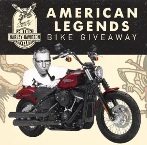 Win A Harley-Davidson Motorcycle