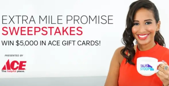 Win A $5K Ace Hardware Gift Card