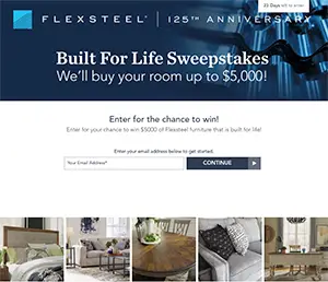 Win $5K in Flexsteel Furniture