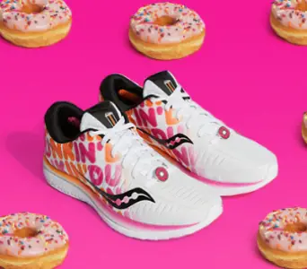 Win a Pair of Limited Edition Saucony X Dunkin' Sneakers