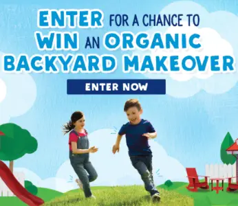 Win a Backyard Makeover from Stonyfield Organic