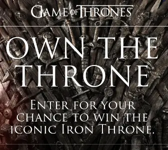 Win a Game of Thrones Throne