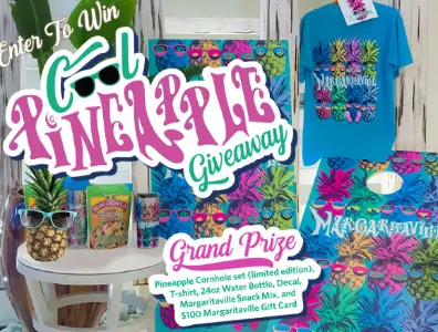 Win a Pineapple Margaritaville Prize Pack