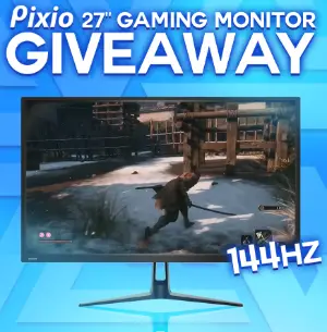 Win a Pixio Gaming Monitor