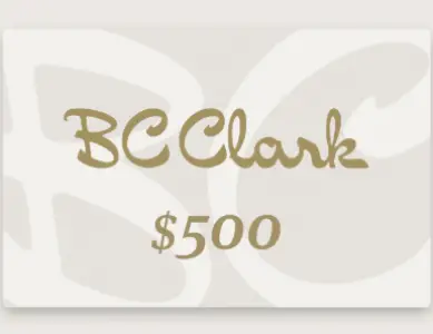 Win a $500 BC Clark Gift Card