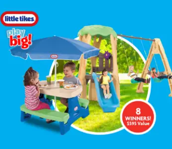 Win 1 of 8 Little Tykes Snack-and-Play Sets