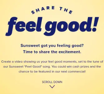 Win Cash from Sunsweet
