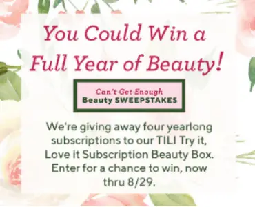 Win a Year of QVC Beauty Boxes