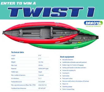 Win an Inflatable Innova Kayak