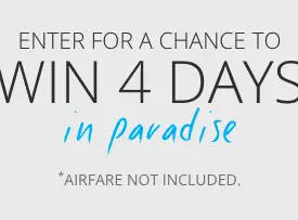 Win 4 Days in Paradise at Sandals Resort