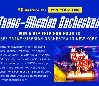 Win a VIP Trip to See Trans-Siberian Orchestra in NYC