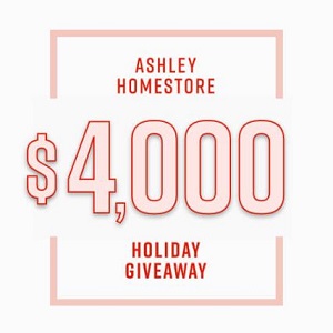 Win a $4K Ashley HomeStore Shopping Spree