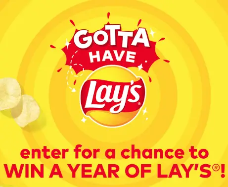 Win a Year of Lay’s Potato Chips