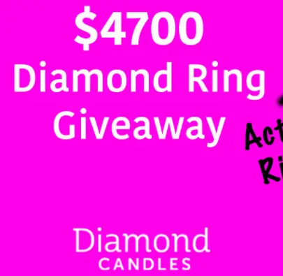 Win a Diamond Ring from Diamond Candles