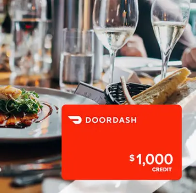 Win a $1K DoorDash Gift Card from TechSpot