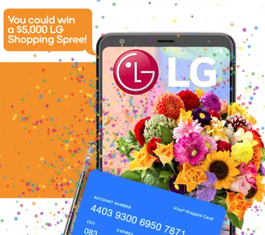Win a $5K LG Shopping Spree
