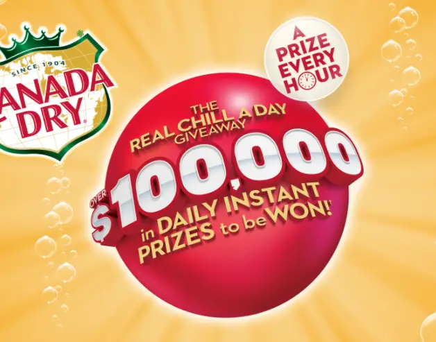 Win Part of $100K in Prizes from Canada Dry