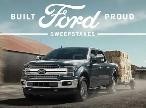 Win a 2-Year Ford Vehicle Lease