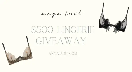 Win a $500 Anya Lust Shopping Spree