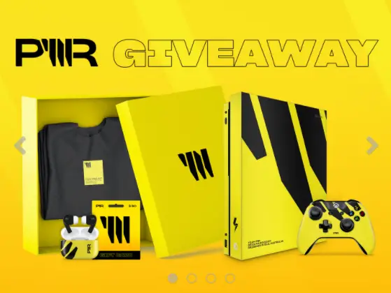 Win a PWR Xbox OR PWR PS4