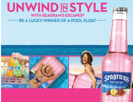 Win a Seagram’s Pool Float