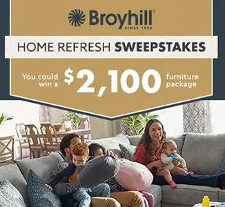 Win a $2K Broyhill Furniture Package