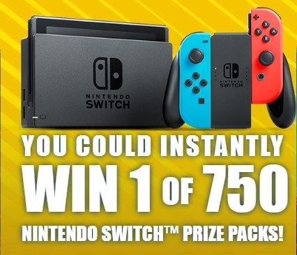 Win a Nintendo Switch from Lunchables