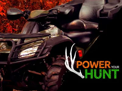 Win an ATV or Hunting Prize Package