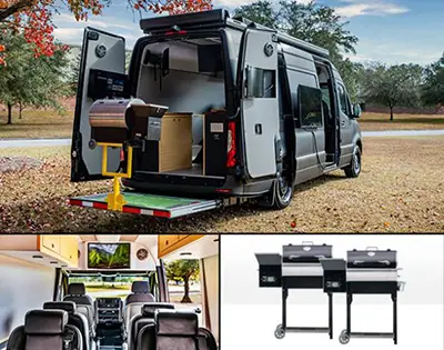 Win the Ultimate $100K+ Mercedes Tailgate Van