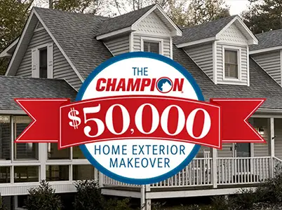 Win $50K in Champion Windows, Siding & Doors