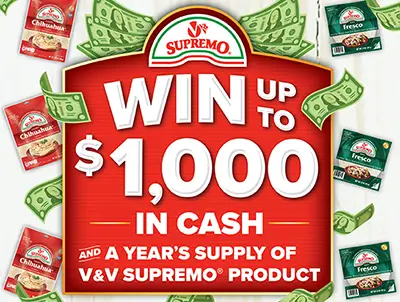 Win $1,000 from V&V Supremo