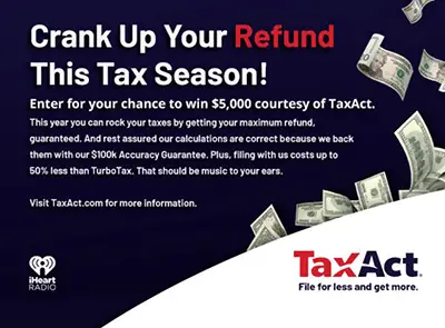 Win $5,000 from TaxAct