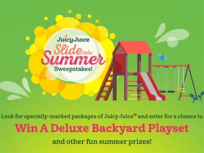 Win 1 of 5 Deluxe Backyard Playsets
