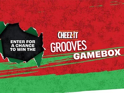 Win a Cheez-It Grooves $1,800 Gamebox