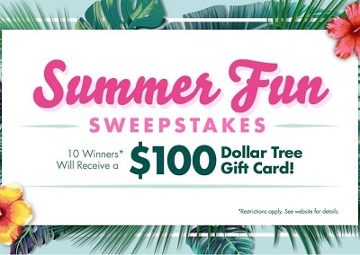Win a $100 Dollar Tree Gift Card