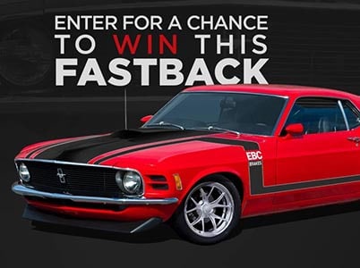 Win a Custom 1970 Ford Mustang