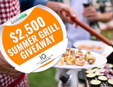 Win an IG Charcoal BBQ Mobile Grill from Bob Vila